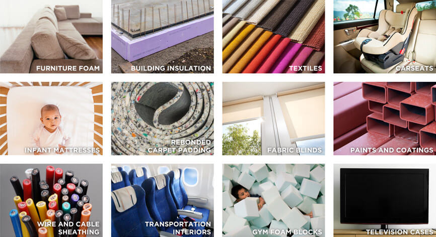 flame retardants montage